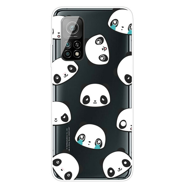 Xiaomi Mi 10T / 10T Pro Funda Sentimental Pandas