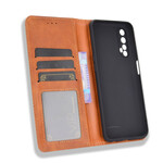 Flip Cover Realme 7 Vintage Leather Effect Stylish