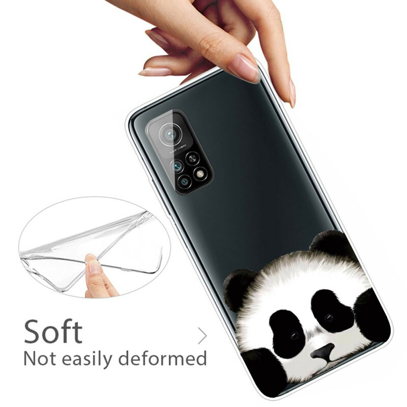 Xiaomi Mi 10T / 10T Pro Funda Panda Transparente
