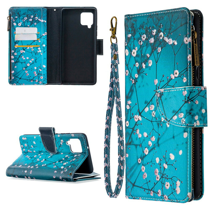 Funda de árbol con cremallera para Samsung Galaxy A42 5G