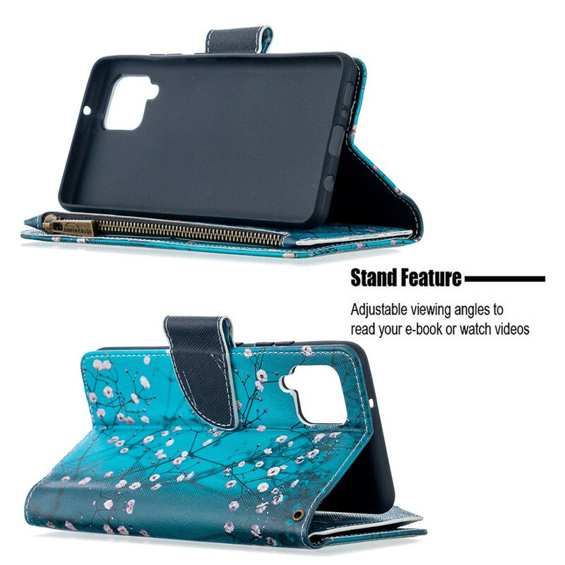 Funda de árbol con cremallera para Samsung Galaxy A42 5G
