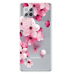 Funda Samsung Galaxy A42 5G Flores Pequeñas Rosa
