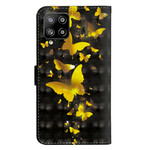 Funda Samsung Galaxy A42 5G Mariposas Amarillas
