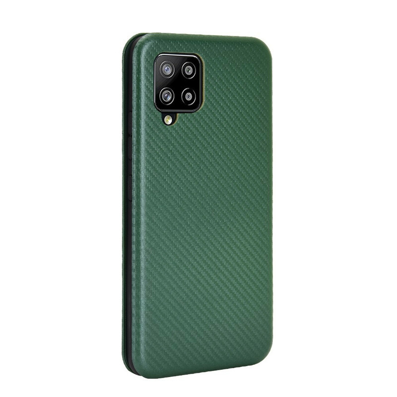 Flip Cover Samsung Galaxy A42 5G Fibra de Carbono