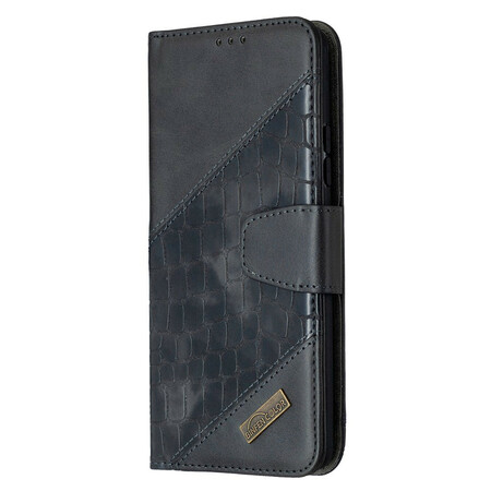 Funda de piel de cocodrilo Samsung Galaxy A42 5G Classic