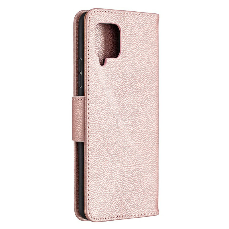 Funda Samsung Galaxy A42 5G solapa oblicua lichi