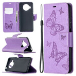 Funda con colgante Xiaomi Mi 10T Lite con estampado de mariposa