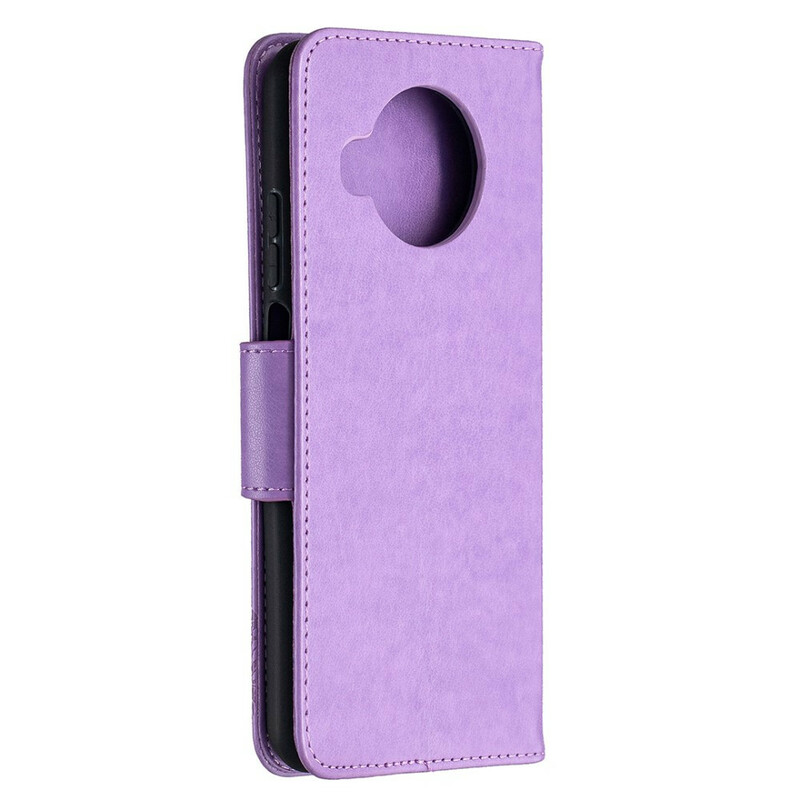 Funda con colgante Xiaomi Mi 10T Lite con estampado de mariposa