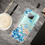 Funda Xiaomi Mi 10T Lite Ramo de flores azul