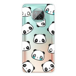 Xiaomi Mi 10T Lite Funda Sentimental Pandas