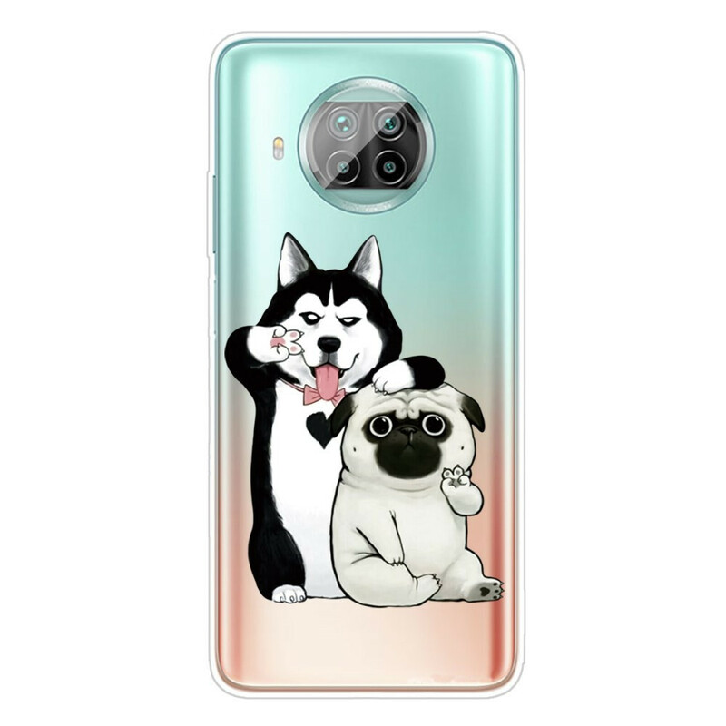 Xiaomi Mi 10T Lite Funda Funny Dogs