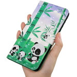 Funda familiar para el Samsung Galaxy A20s Panda