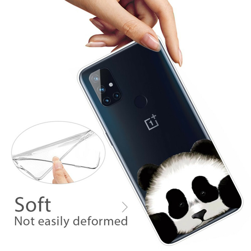 Funda Panda Transparente OnePlus Nord N10