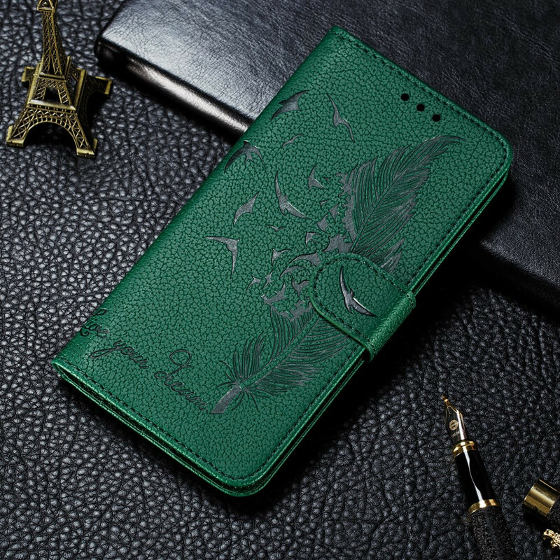 Funda de polipiel Samsung Galaxy A20s Vive tu sueño