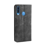 Funda Flip Cover Samsung Galaxy A20s Efecto Cuero