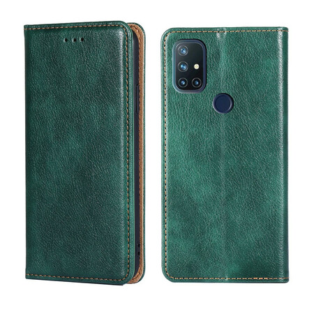 Flip Cover OnePlus Nord N10 Estilo Cuero Fino