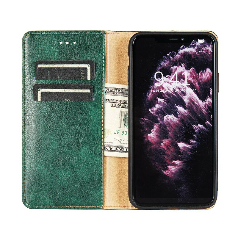 Flip Cover OnePlus Nord N10 Estilo Cuero Fino Flip Cover OnePlus Nord N10 Estilo Cuero Fino