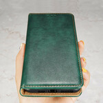 Flip Cover OnePlus Nord N10 Estilo Cuero Fino Flip Cover OnePlus Nord N10 Estilo Cuero Fino