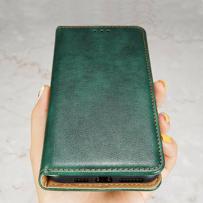 Flip Cover OnePlus Nord N10 Estilo Cuero Fino Flip Cover OnePlus Nord N10 Estilo Cuero Fino