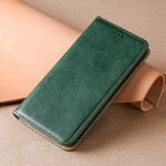 Flip Cover OnePlus Nord N10 Estilo Cuero Fino Flip Cover OnePlus Nord N10 Estilo Cuero Fino