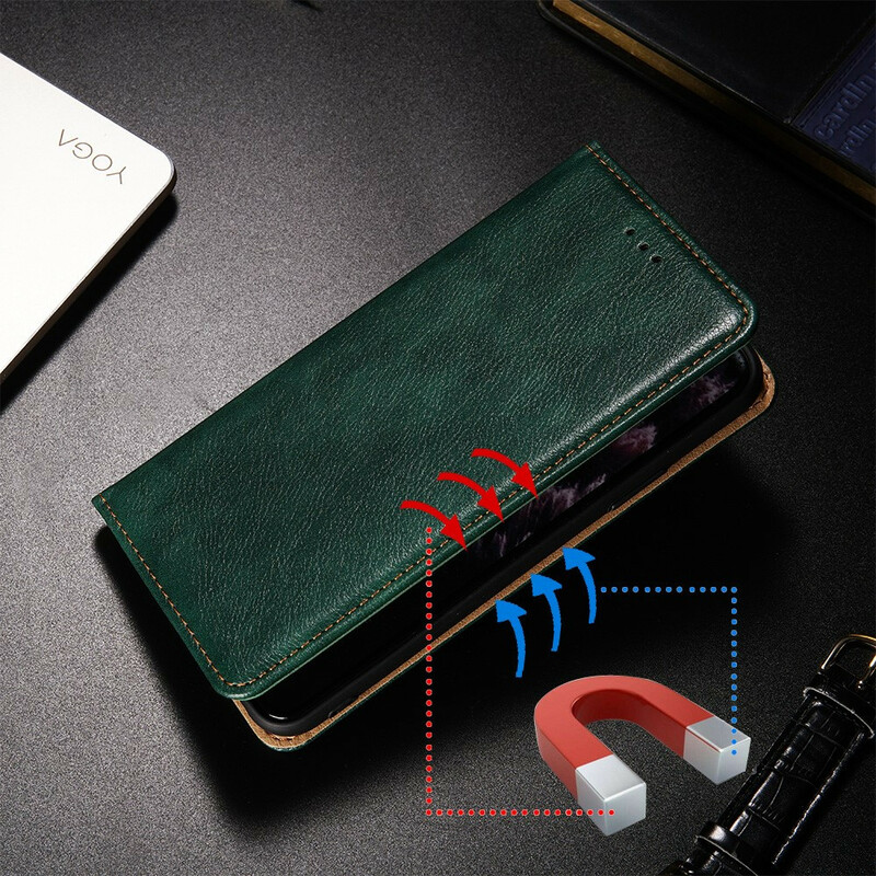 Flip Cover OnePlus Nord N10 Estilo Cuero Fino Flip Cover OnePlus Nord N10 Estilo Cuero Fino