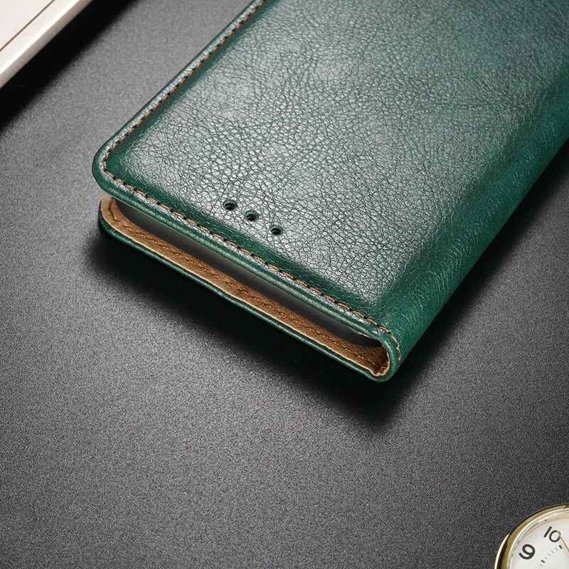 Flip Cover OnePlus Nord N10 Estilo Cuero Fino Flip Cover OnePlus Nord N10 Estilo Cuero Fino