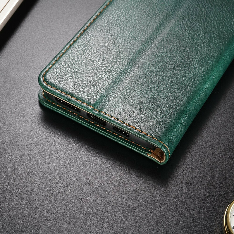Flip Cover OnePlus Nord N10 Estilo Cuero Fino Flip Cover OnePlus Nord N10 Estilo Cuero Fino