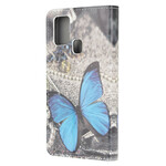 Funda de mariposa OnePlus Nord N100 Azul