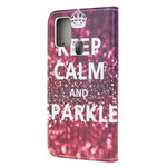 Funda OnePlus Nord N100 Keep Calm and Sparkle