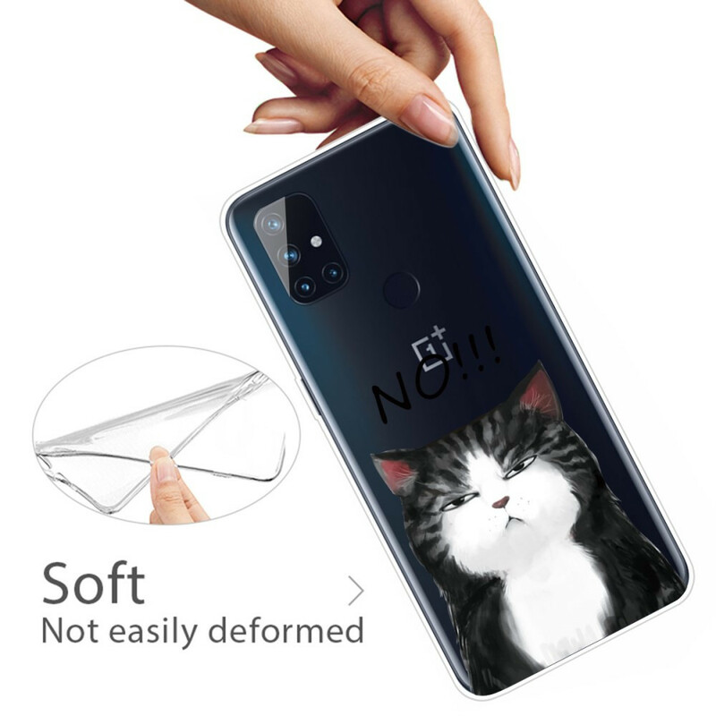 Funda OnePlus Nord N100 El gato que dice no