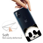 Funda Panda Transparente OnePlus Nord N100
