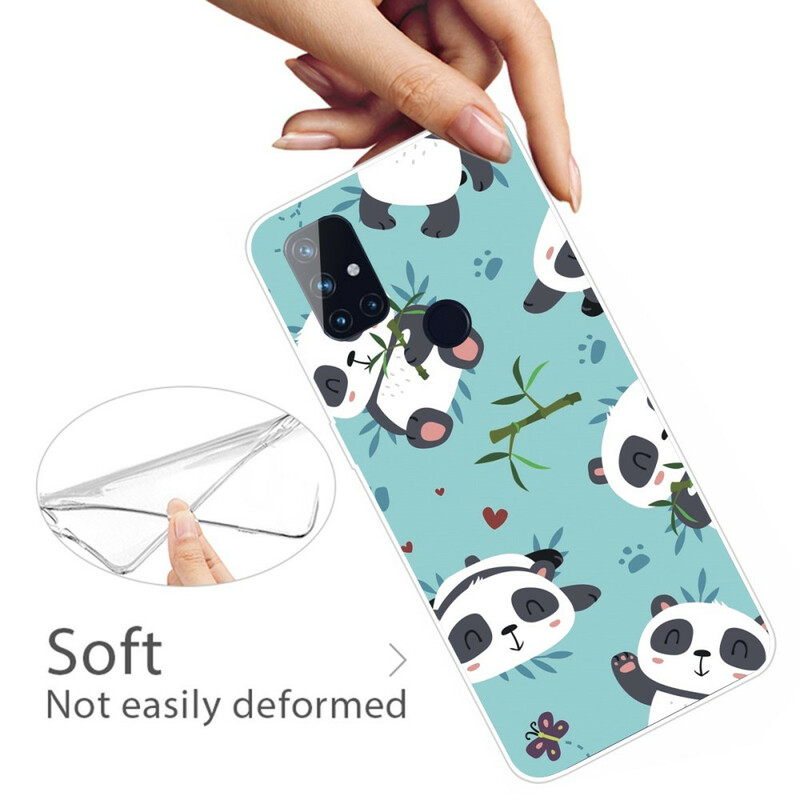 Funda OnePlus Nord N100 Pandas