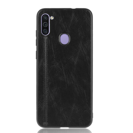 Funda Samsung Galaxy M11 Efecto Cuero Cosido