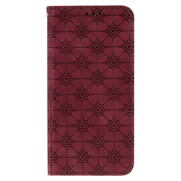 Flip Cover Samsung Galaxy M11 Flores Barrocas