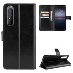 Funda de polipiel brillante para Sony Xperia 5 II