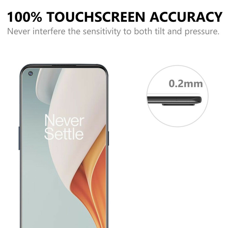 Protector de cristal templado Arc Edge (0,2 mm) para la pantalla del OnePlus Nord N100
