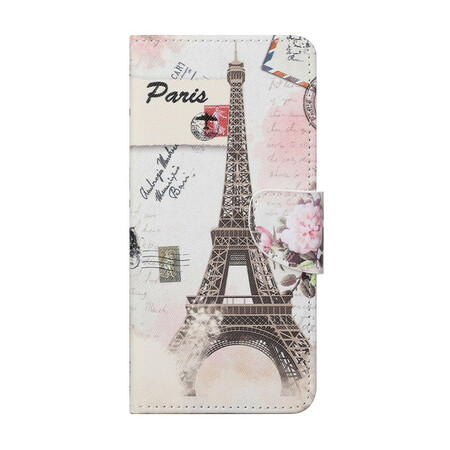 Funda Retro Torre Eiffel del Honor 10X Lite
