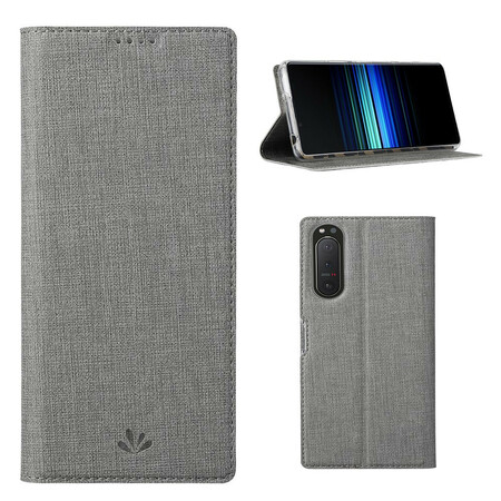 Flip Cover Sony Xperia 5 II Textura VILI DMX