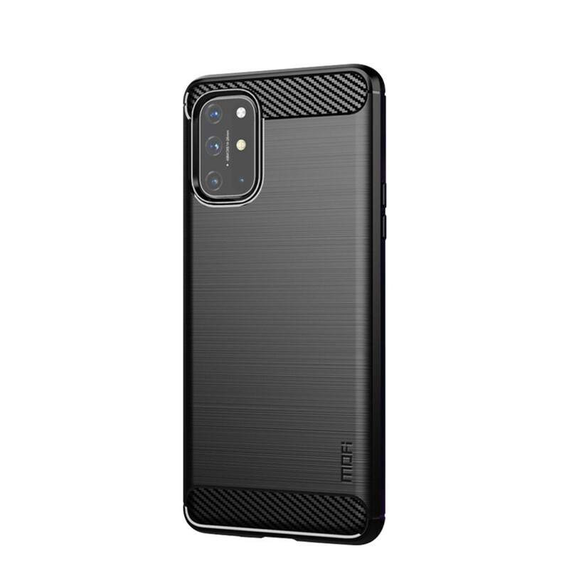 OnePlus 8T Funda de fibra de carbono cepillada MOFI