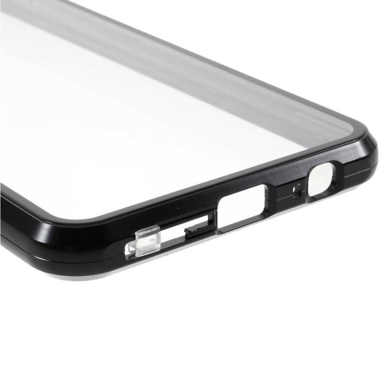 Huawei P Smart 2021 Tapa frontal y trasera de cristal templado y metal