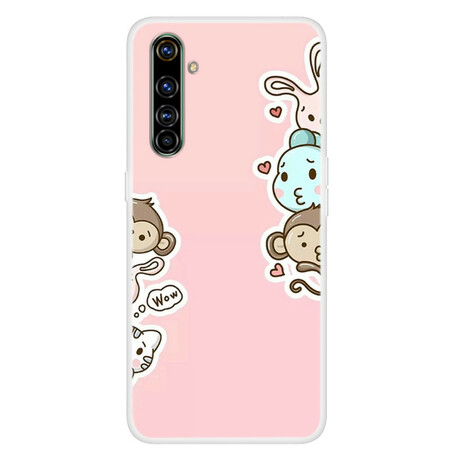 Caso Realme 6 Animales Wow