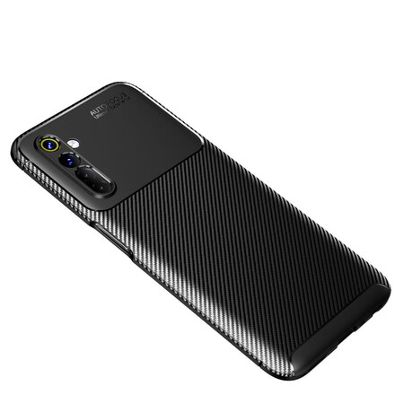 Casco de fibra de carbono flexible del Realme 6