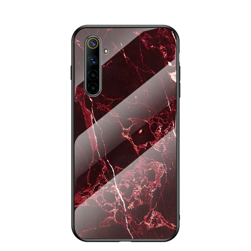 Funda de cristal templado para el Realme 6 Premum Colors