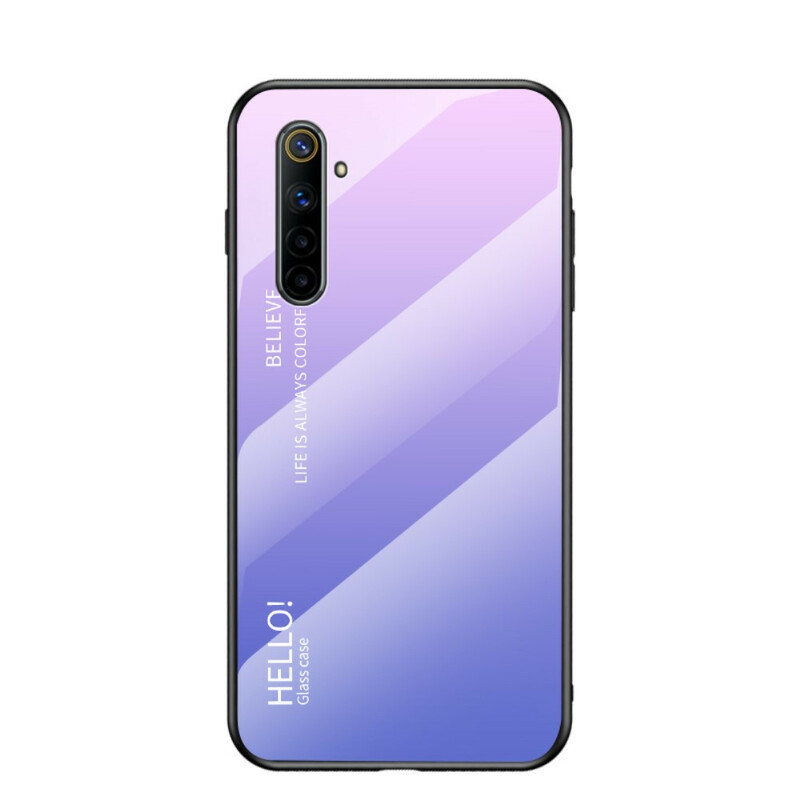 Funda de cristal templado del Realme 6 Hola