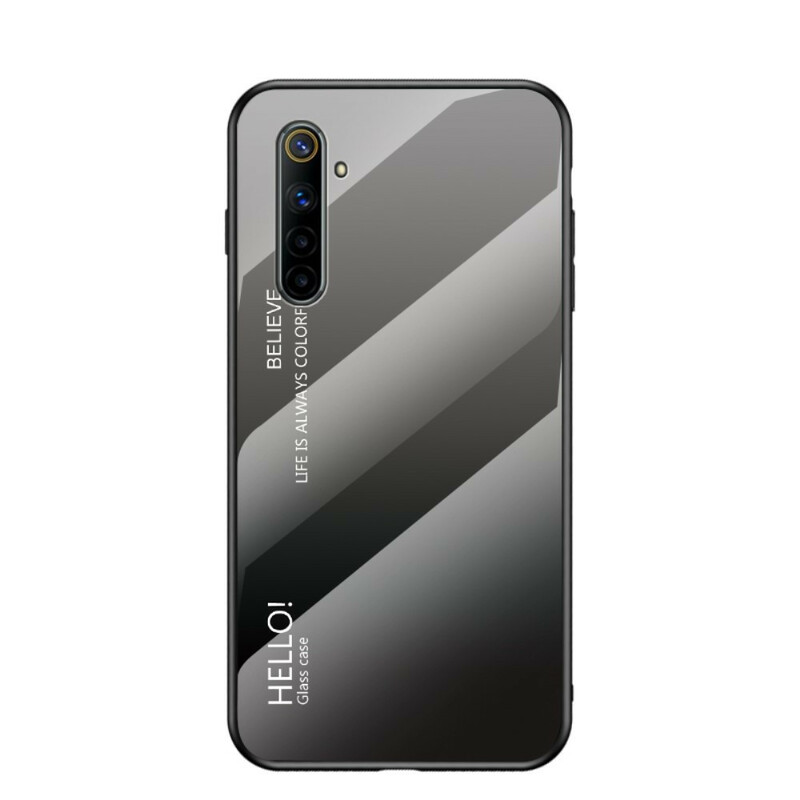 Funda de cristal templado del Realme 6 Hola