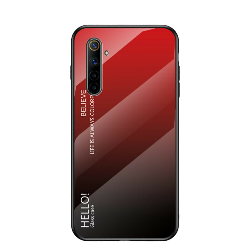 Funda de cristal templado del Realme 6 Hola
