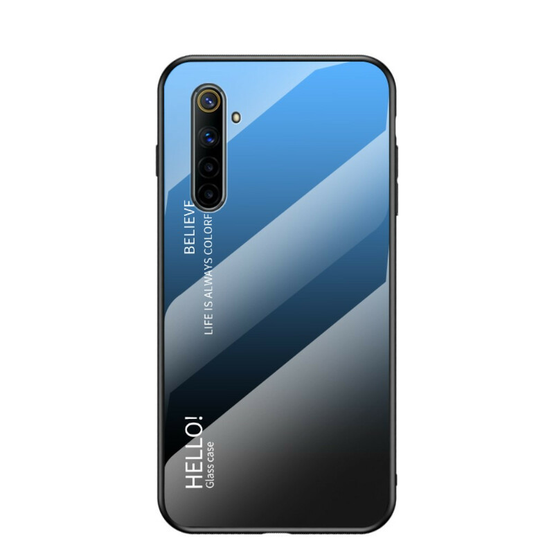 Funda de cristal templado del Realme 6 Hola