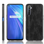 Funda de cuero estilo Realme 6 cosida