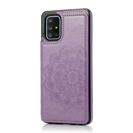 Funda Samsung Galaxy A51 Funda de tarjeta con estampado de mandala