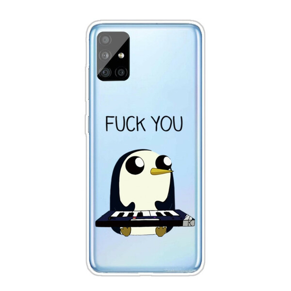 Samsung Galaxy A51 Funda Penguin Fuck You